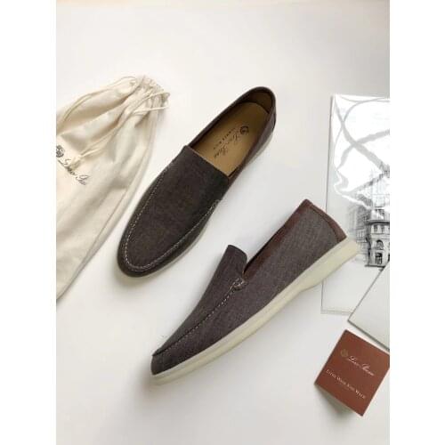 High quality Suede Casual Men Shoes Outdoor Slip On Lazy Loafers Simple Cozy Leisure Mules Multicolor Driving Walk Shoes for Men