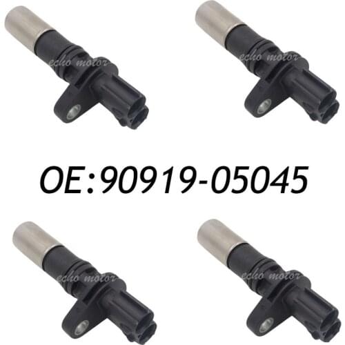 New 4PCS Crankshaft Position Sensor For Toyota Echo Prius Yaris Scion xA xB 90919-05045 90919 05045