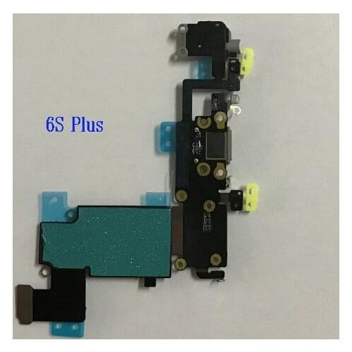 20pcs for iPhone 6S Plus 5.5' 6Splus 6SP Charging Port Flex Cable USB Dock Connector Charger Headphone Audio Jack Parts