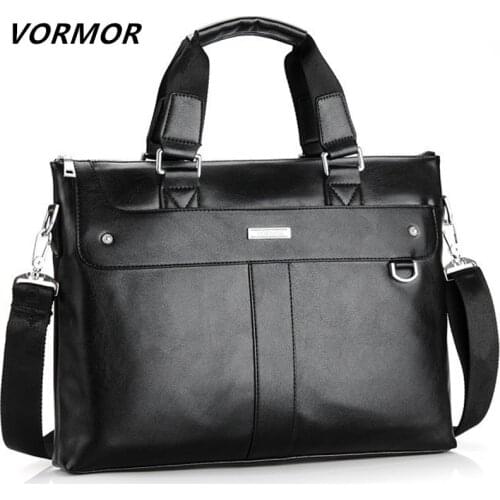 VORMOR Men's Leather Briefcases