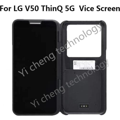 For LG V50 LCD Display Touch Screen Digitizer Assembly Secondary Screen For LG V50 ThinQ 5G Vice Screen LMV500EM LM-V450 Repair