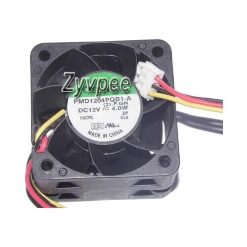 Zyvpee® 4cm PMD1204PQB1-A 40mm 12V 4.0W 3Wire ACS-2811-FAN-3 Switch Fan