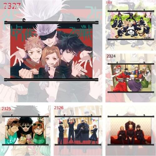 Jujutsu Kaisen Gojou Yuuji Megumi Nobara Anime Posters Canvas Painting Wall Decor Poster Wall Art Picture Room Decor Home Decor