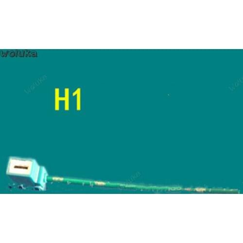 H1H3 car pure copper headlights fog light bulb plug high temperature ceramic socket lamp holder bakelite seat CD50 Q04