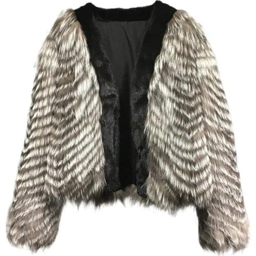 Шубы из чернобурки Jancoco Max China At AliExpress