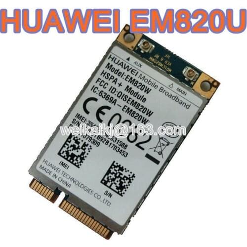 HuaWei EM820U 3G WCDMA GSM WWAN Mini PCI-E Card HSPA+ 21Mb (Unlocked)