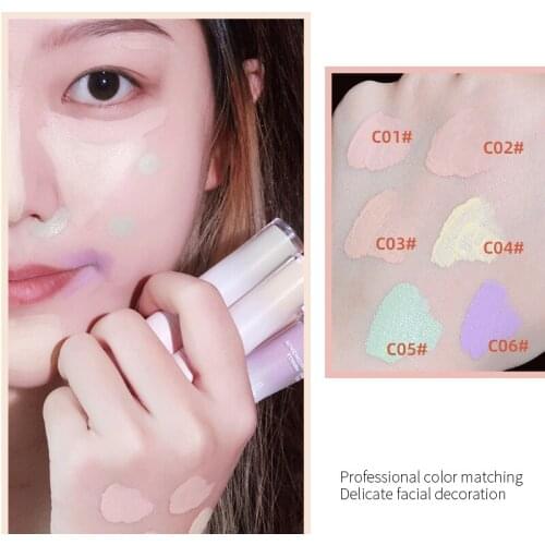 Faiccia Concealer Stick Long-lasting Moisturizing Isolation Cream Liquid Foundation Waterproof Natural Nude Face Makeup TSLM2