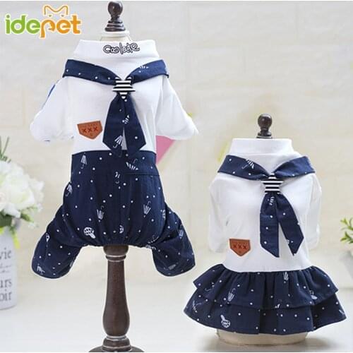 Pet Dog Clothes Soft Puppy Printing Dress Outfits Pet Clothing for Small Dogs Dress t shirts Clothes for Yorkies Chihuahua 4d30Q