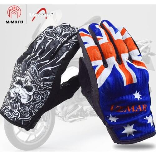 VEMAR Riding Gloves Summer Motorcycle Mountain Bike Locomotive Off-road Breathable Wear-resistant Protection Touch Screen Gloves