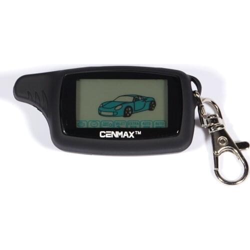 ST 8A for CENMAX ST-8A Russian LCD Remote Control for CENMAX ST8A 8A LCD Keychain Car Remote Control car security AM transmitter
