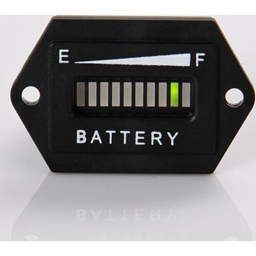 Lead Acid Storage Battery 48v LED Battery Discharge Indicator For Electric Scooter Golf Kart Golf Carts Motorcycle Boat