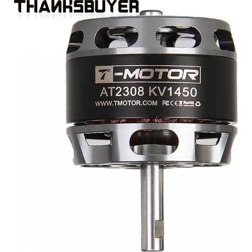 T-Motor AT2308 1450KV/2600KV Drone Brushless Motor 2-4S Maximum Thrust 1.0KG For Fixed Wing RC Drones Long Shaft