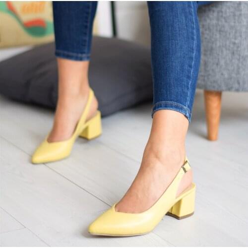 Stiletto Women Heeled Laced Yellow Orange Lilac White Shoes Pointed Toe Sexy High Heeled shoes Ladies 5 cm heel sandals
