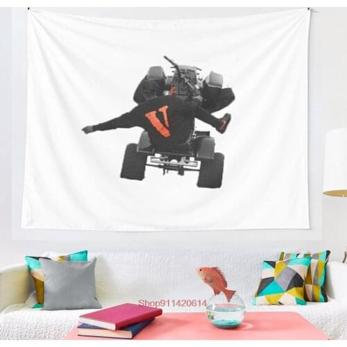 VLONE THUG tapestry Wall Tapestry Wall Decor Bedspread Coverlet Curtain Towel Sheet Throw Personalized Comfort Tapestries