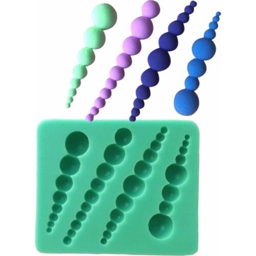 Pearls Silicone Sugarcraft Mold Cookie Cupcake Chocolate Baking Mold Fondant Cake Decorating Tools
