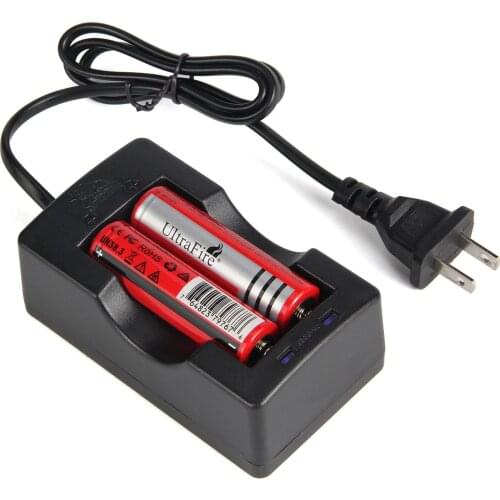 Charger18650 bateria 3.7 V icr18650 2000 mAh li-ion recargable Baterias bateria para la linterna del flashlight battery