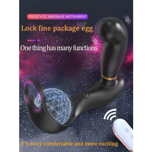 New Remote Control Anal Plug Vibrator Tickling Prostate Massager For Men Masturbator Vibrating Butt Plug Adult Erotica Sex Toys