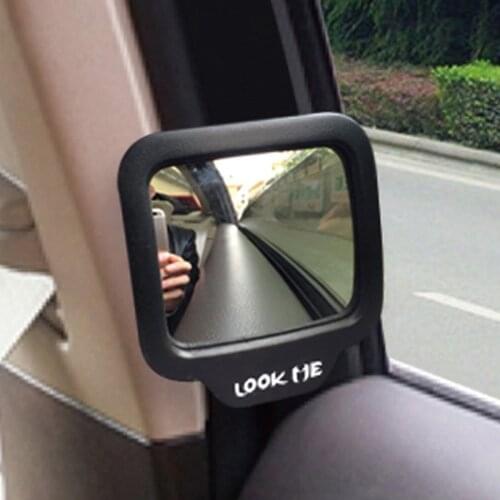 270 Degrees Wide Angle Car Rear Magnet Mirror Car Auxiliary Rearview Mirror Eliminate Blind Point For Car Safety