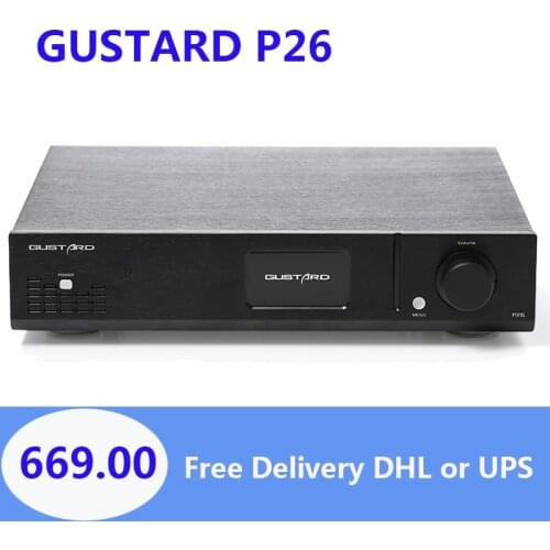GUSTARD P26 Fully Balanced Preamp LM49860 HIFI Pre Amplifier