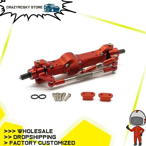 Front Bridge Axle Gear Box With Full Copper Gears For WPL Henglong B1 B-14 B-16 C-14 C-24 B-24 B-26 B-36 JJRC Q61 Q60 4x4 6x6