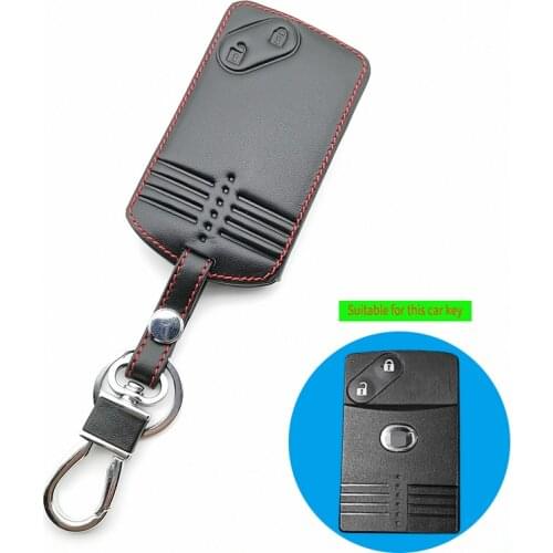 2 Buttons Car Key Card Leather Shell Fob Case Cover for Mazda 3 5 6 8 M8 CX-7 CX-9 Smart Car Car Skin Style Jacket