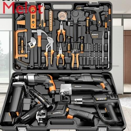 Daily Household Tool Set Common Hardware Electrician Special Maintenance Multifunctional Complete Universal Toolbox Full Set