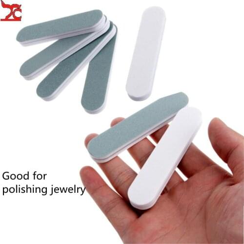 Eva Nail Polished Strip Beauty Tool Fashion Salon Instrument Sanding Files for Manicure Fashion Design Nail Art Girls Diy10Pcs