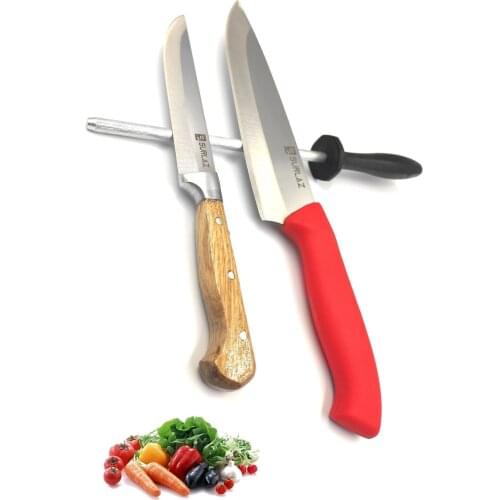 Professional Stainless Steel Chef Knife Kitchen Knives Vegatable Fruit Knife 3 Pcs Set Нож шеф-повара Овощной нож