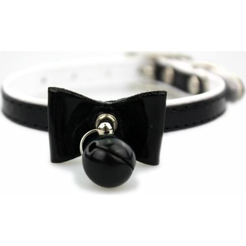 Dog Cat Cute Collars With Bells Bowknot For Small Dog Cat All Seasons Basic Collars Dog Cat Accessories Collar JW0004