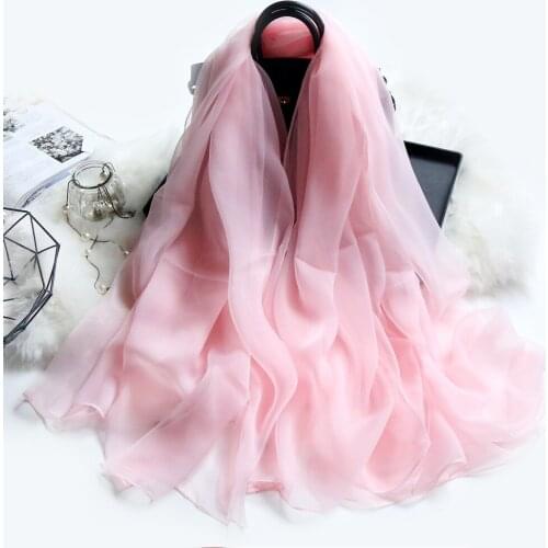 2021 Fashion Kerchief Silk Satin Neck Scarf For Women Print Hijab Scarfs Female solid Shawls and Wraps Scarves For Lady Bandanna