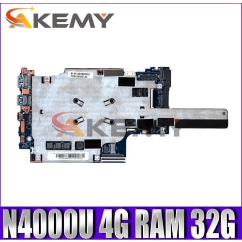 5B20Q81373 For Lenovo ideapad Yoga 330-11IGM Flex 6-11IGM Laptop motherboard Onboard N4000U CPU 4G RAM 32G hard disk
