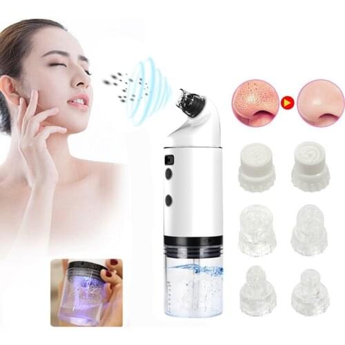 Electric Blackhead Remover Water Cycle Vacuum Acne Spots Pore Pimple Removal Suction Face Cleaner Skin Care Pore Cleaner Machine