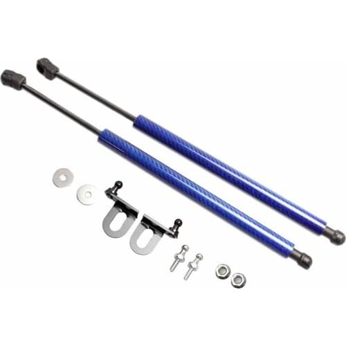 Car Styling Hood Bonnet Gas Struts for Nissan Sunny B14 1993-1998 Lift Support Gas Spring Damper Carbon Fiber Shock