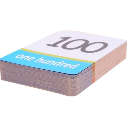 Card Books Learning Teaching Cognitive Gifts Alphabet Numbers Flashcards Montessori Educational Toys For Children Readings