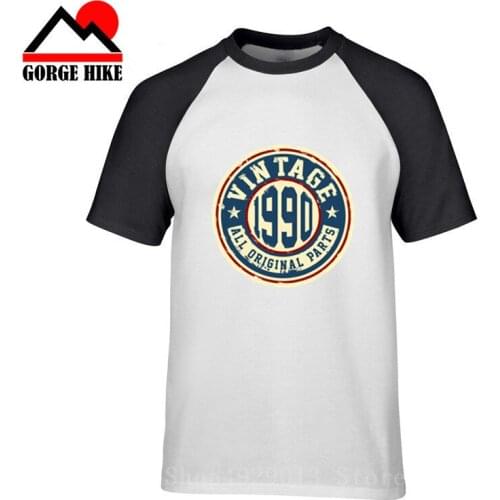 Classic Mens Vintage Legends Are Born In 1990 T Shirt Cool Retro Short Sleeve Custom 1990s Tee For Men 90S Boyfriend T-shirt