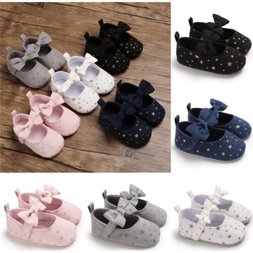 PUDCOCO Hot Toddler Girl Crib Shoes Summer Newborn Baby Bowknot Soft Sole Princess Prewalker Sneakers 0-18M