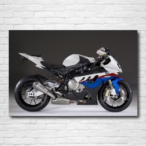 Wallpaper B M W S1000RR Superbike Muscle Motorbike Picture Wall Art Posters Canvas Print Modern Painting for Home Decor