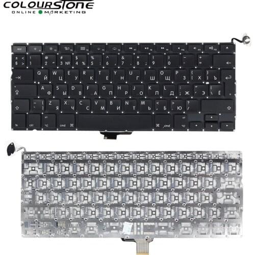 New RU Keyboard RU For Macbook Pro 13.3 A1278 MC700 MB990 MC374 MB466 Russian Standard Keyboard With Big Enter Key