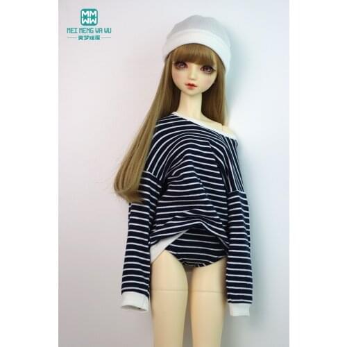 Blyth Doll Clothes fashion T-shirt, cartoon bib pants for Blyth Azone1/6 doll accessories