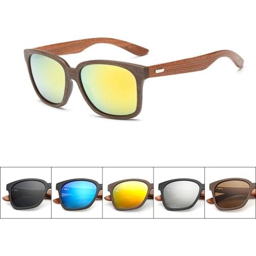 Ren wooden Handmade Sunglasses luxury eyewear Vintage classic women men Original Wooden Sun Glasses retro de sol masculino