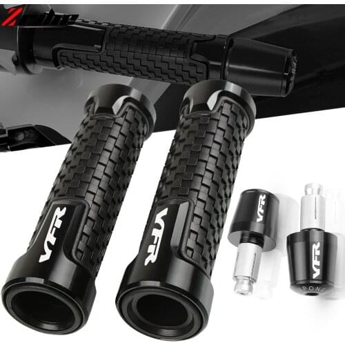 Motorcycle Handlebar Grips End Handle Bar Cap End Plug For HONDA VFR400 VFR750 VFR800 VFR1200 VFR 400 750 800 800F 1200 1200F
