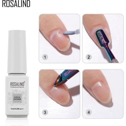 ROSALIND Cuticle Softener Oil Pen Nail Repair Rose Flavor Manicure Dead Skin Nourish Skin Care Nutrition Nail Polish Pens 3ML