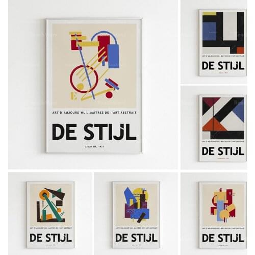 Eiffel Tower Exhibition Center (Affiche de l’expo de De Stijl), unalterable artistic style, the year of the Eiffel Tower Expo, R