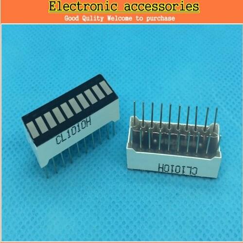 10PCS x 10 Segment red Digital Tube LED Bar 25.4*10mm*7.9 Display Module 2510
