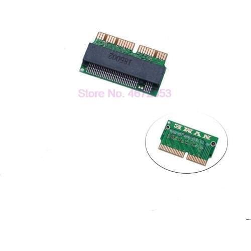 100pcs/lot Add On Cards PCIE to M2 Adapter M.2 SSD PCIE Adapter SSD M2 Adapter M.2 NGFF 2280 SSD 12+16 Pin for Macbook Air 2013