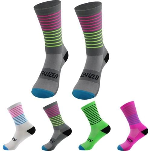 2 Pairs Unisex Outdoor Breathable Running Sports Compression Socks