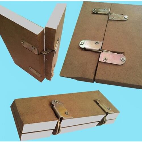 2pcs 180 degree flap hinge iron hidden folding hinge for Dining table desk bed bracket mechanism combination Furniture fittings