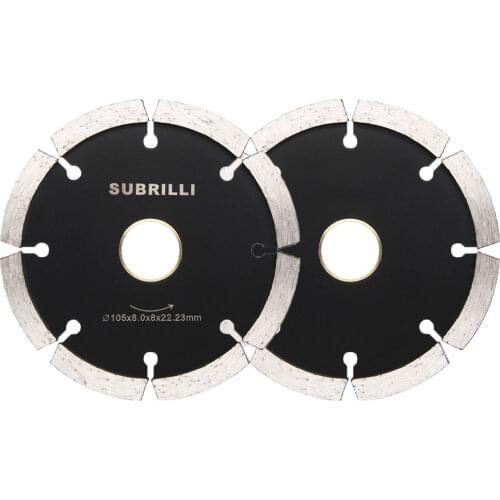 4" Diamond Tuck Point Blades 105mm Concrete Stone Tuck Point Diamond Saw Blade 8mm Thickness Segment Diamond Grinding Blade