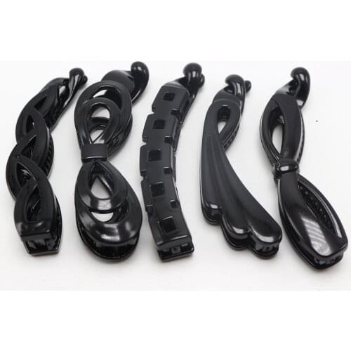 5 Assorted Large Plastic Banana Hair Clips Comb Slide Clamp Claw Grip DIY Craft