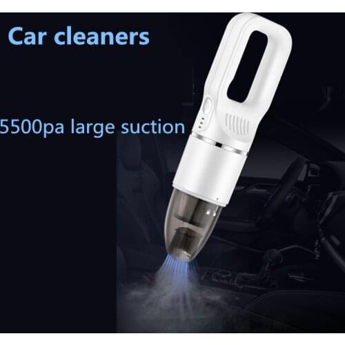 Wireless Car Vacuum Cleaner 12V Mini Handheld Portable Home Car Interior Cleaner Aspirador Aspiradora Accessoires Auto 5500Pa